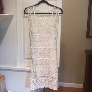 White Lace Dress- perfect for graduation!